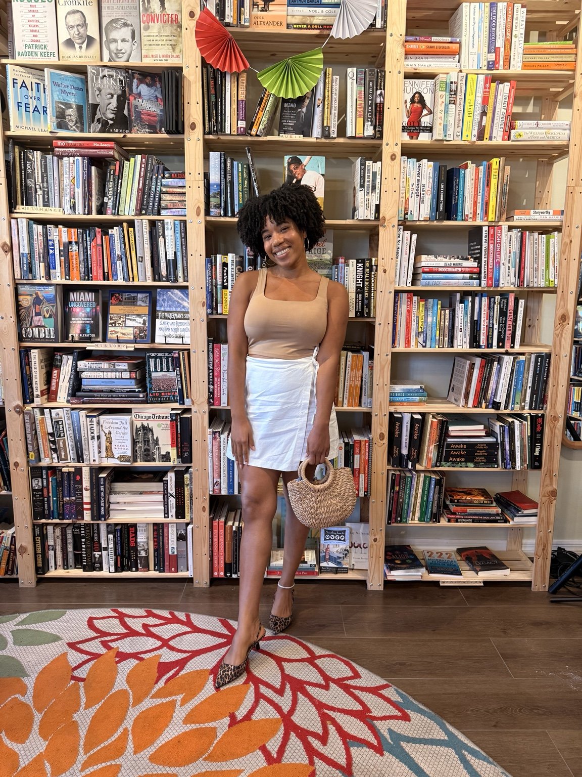 Ley at a bookshop