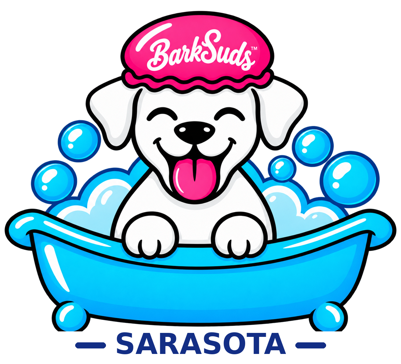 BarkSuds Sarasota mascot