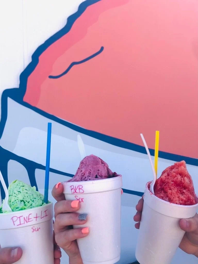 Show Cones shaved ice