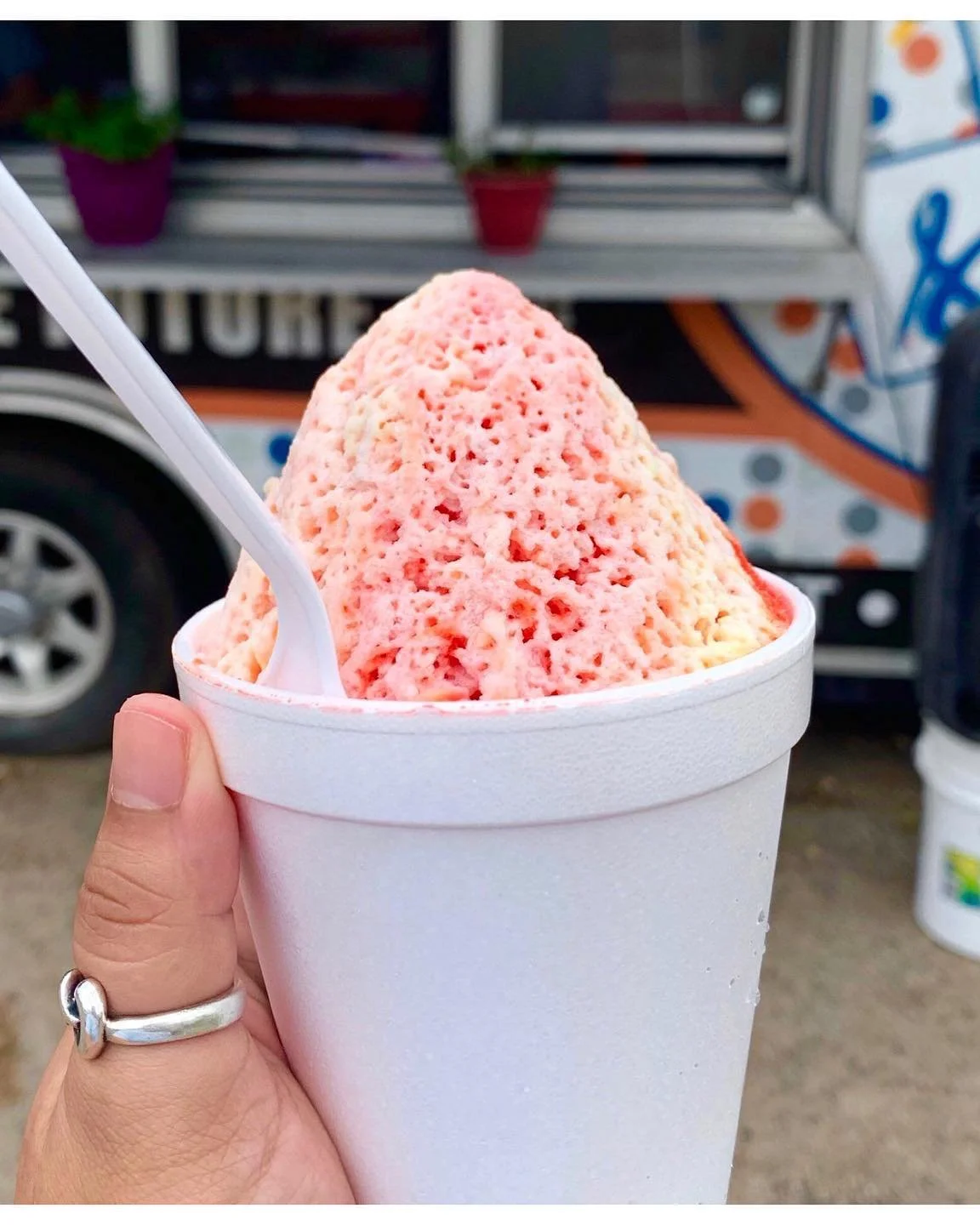 Colorful Show Cones shaved ice