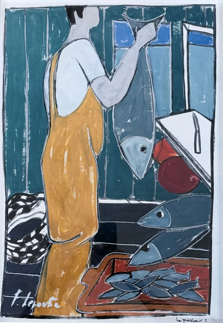 Un de plus — peinture de Fabricia Lepoutre