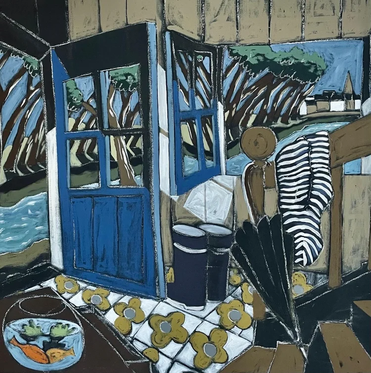 Un air de Matisse — peinture de Fabricia Lepoutre