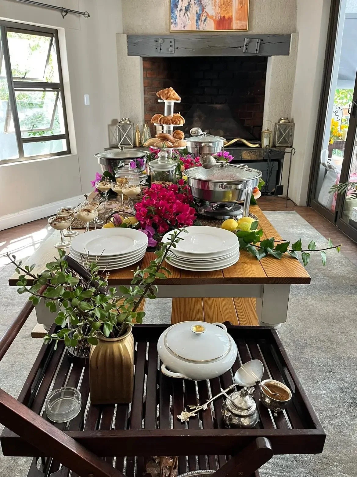 Breakfast at Safari Villa