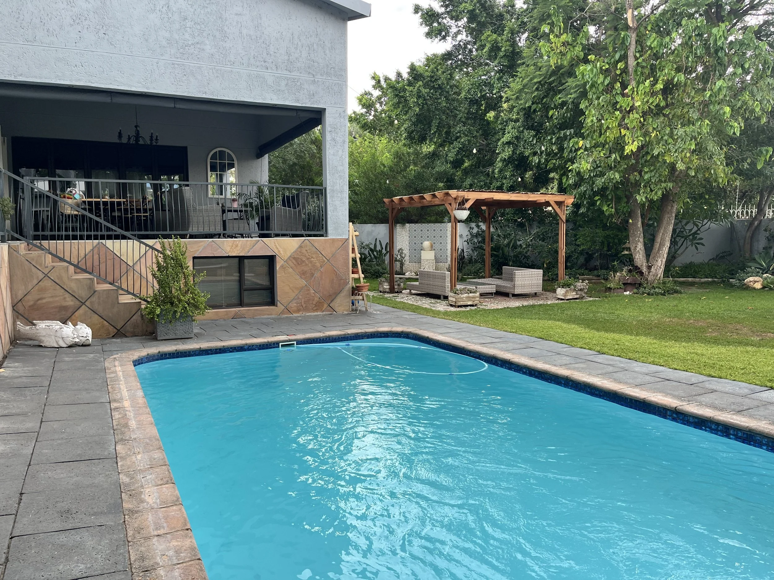 Swimming pool at Safari Villa