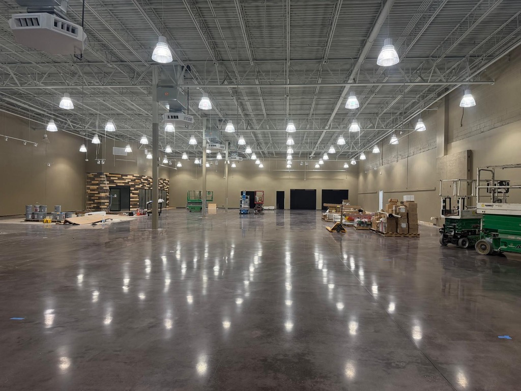 Total Wine commercial painting project