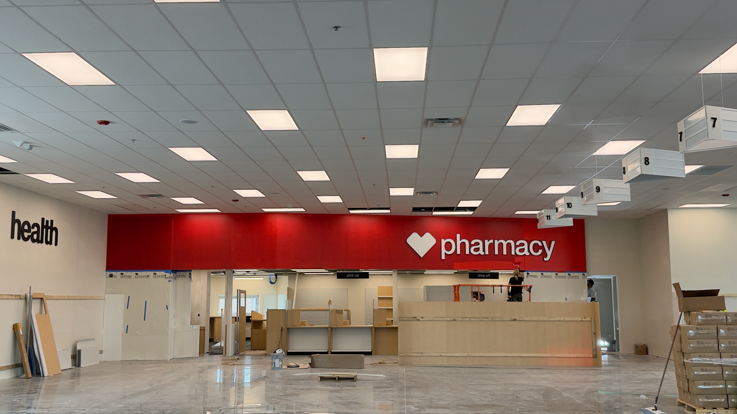 CVS commercial painting project