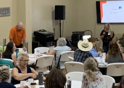 Local leaders in recovery training