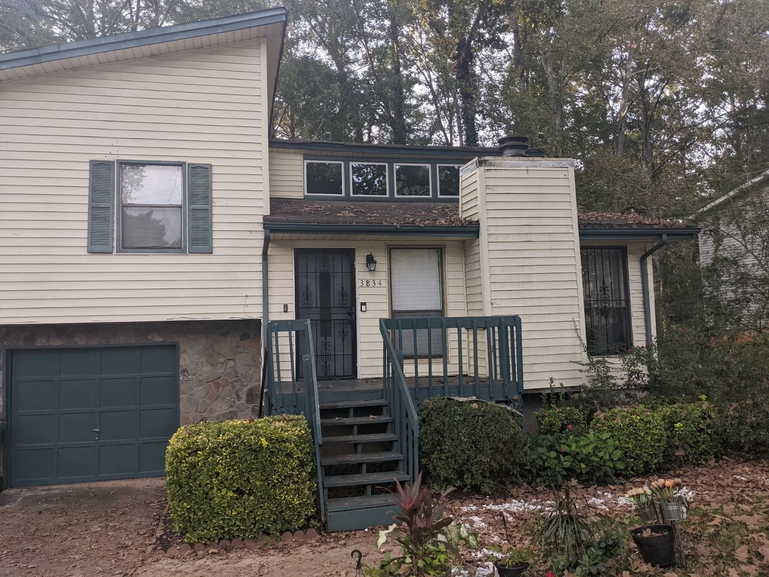 Exterior repaint before