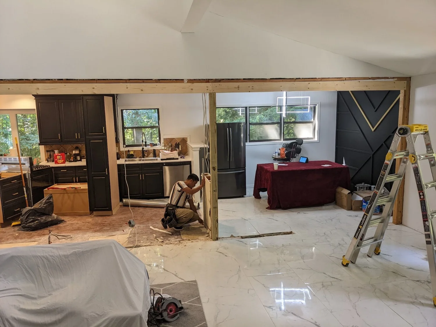 Full kitchen remodel before