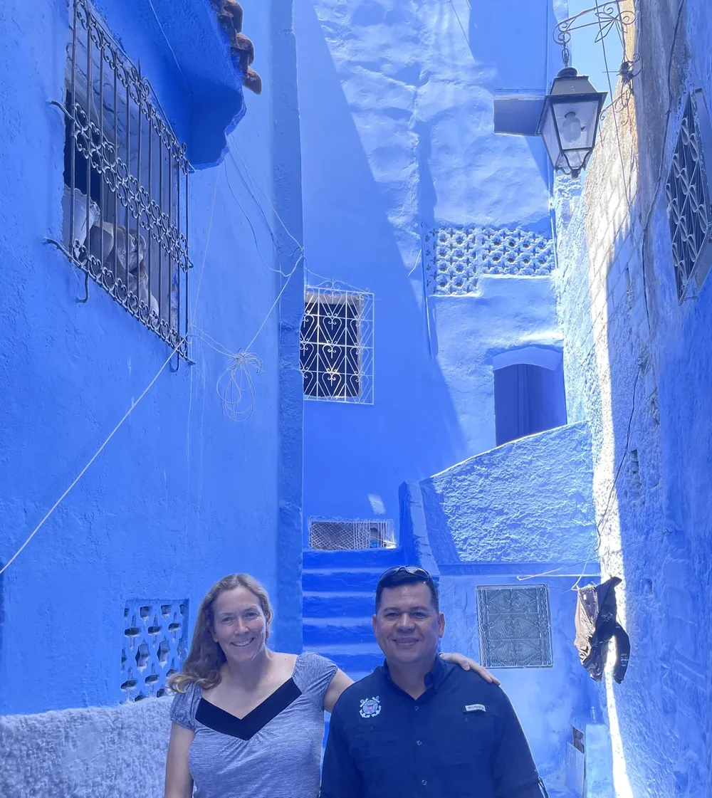 Erin and Carlos, co-founders of United Hands for Children.