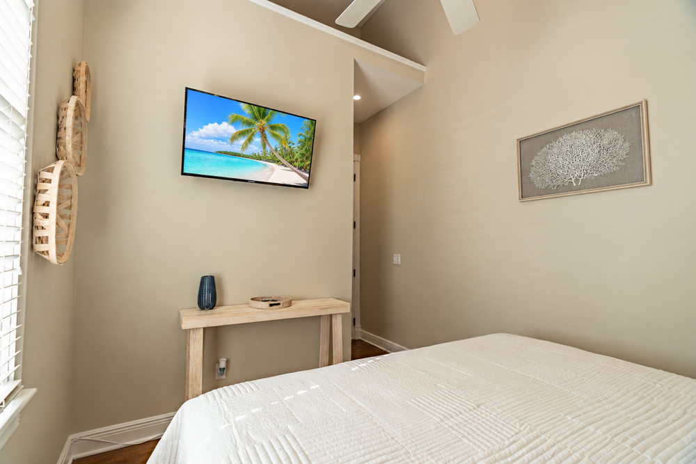 Private bedroom at Sombrero Reef