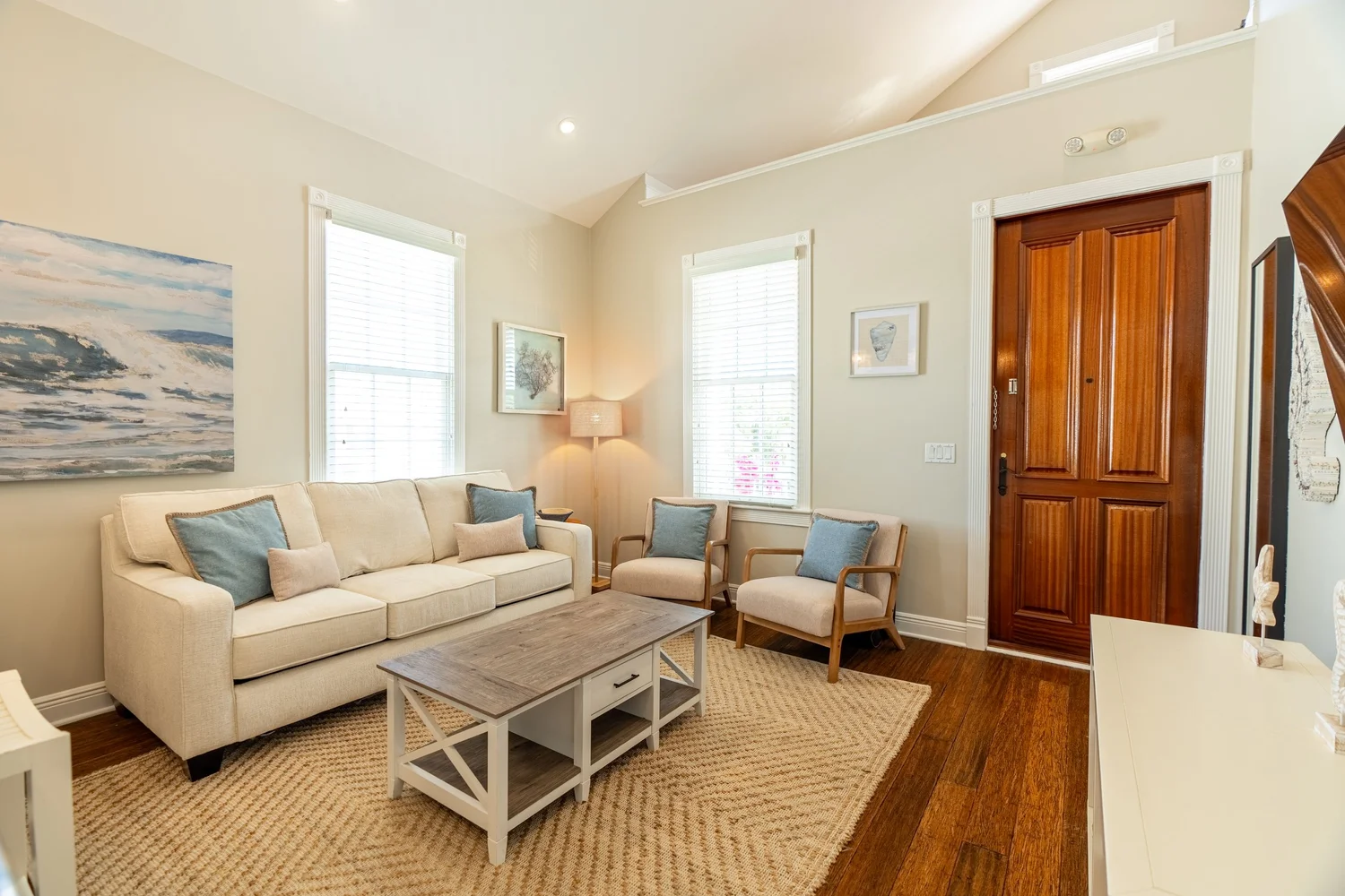 Living area at Sombrero Reef