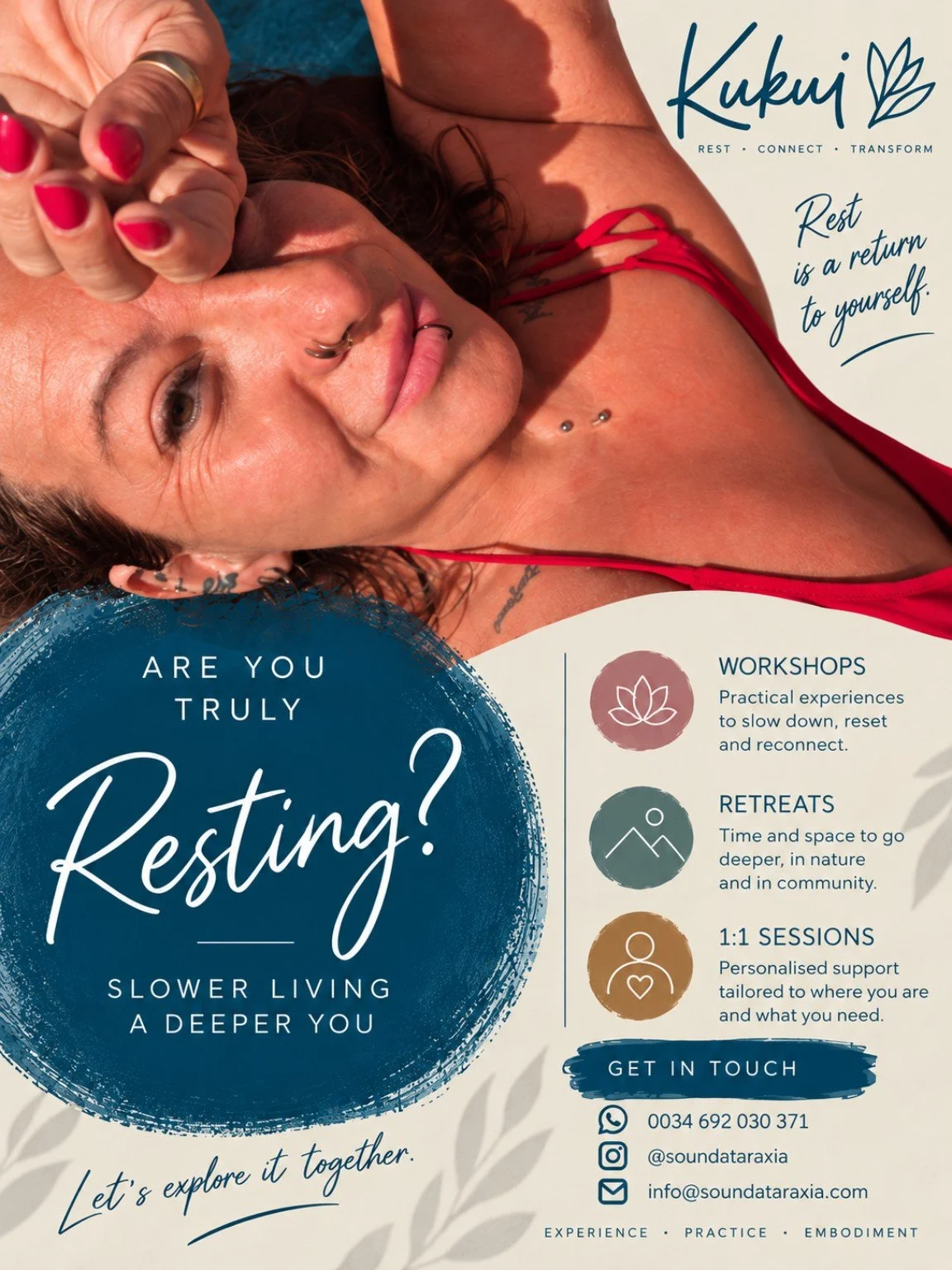KUKUI Resting workshop artwork