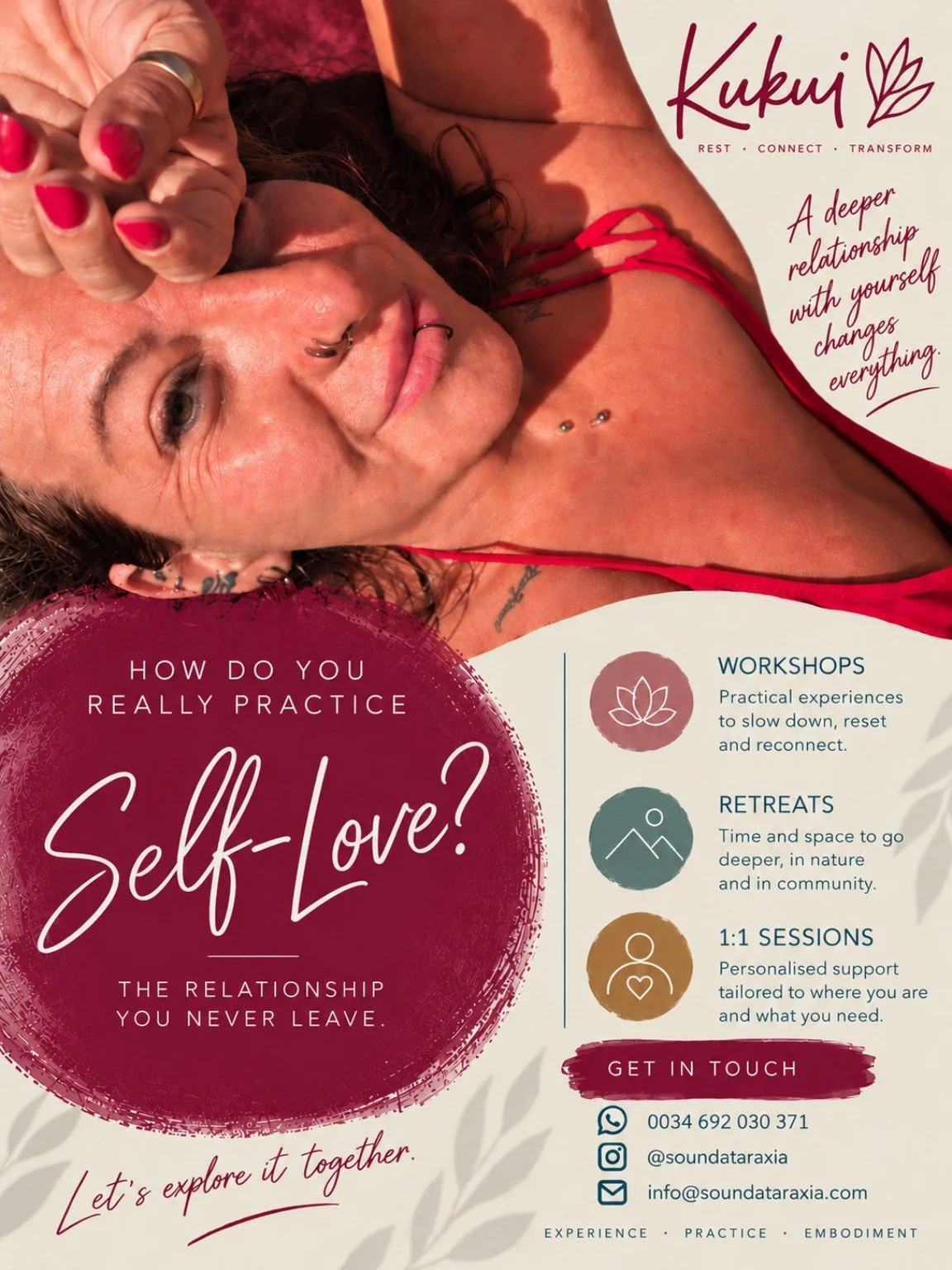 KUKUI Self-Love workshop artwork
