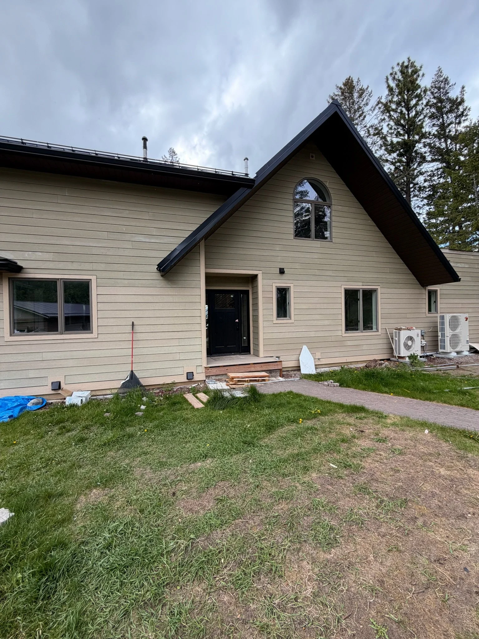 Residential siding detail