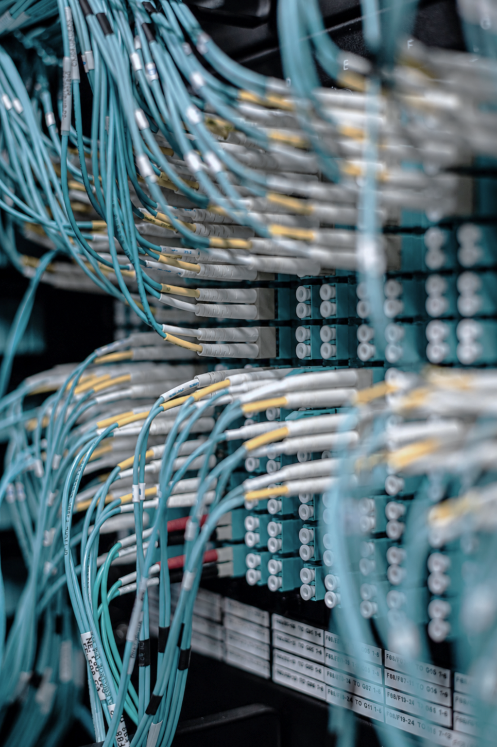 Structured cabling in a commercial building