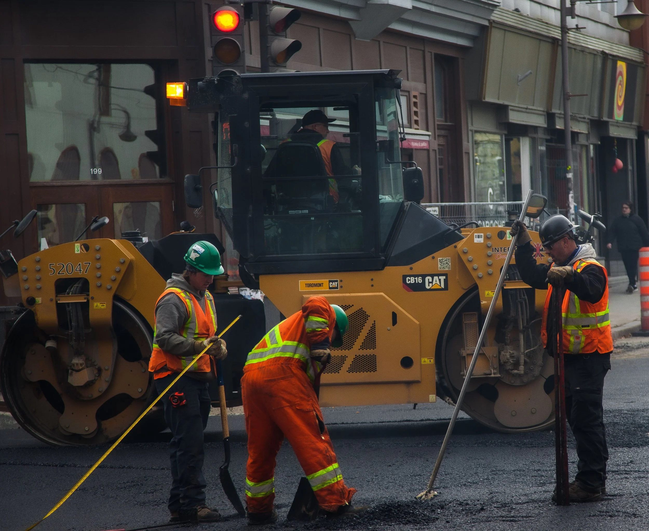 Civil infrastructure construction project