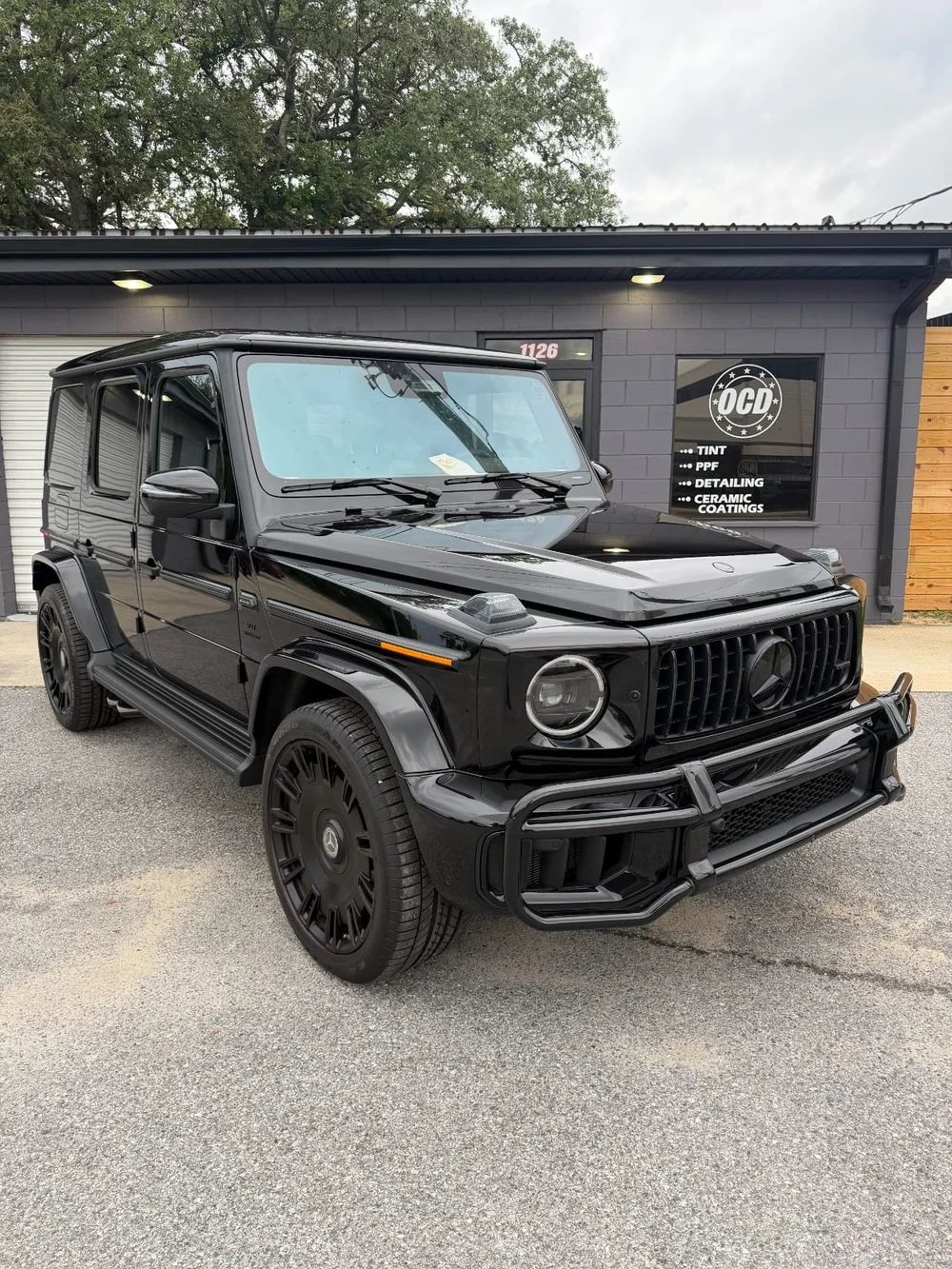 Mercedes-AMG G-Class: Ceramic window tint at OCD Tinting & Wraps, Fort Walton Beach