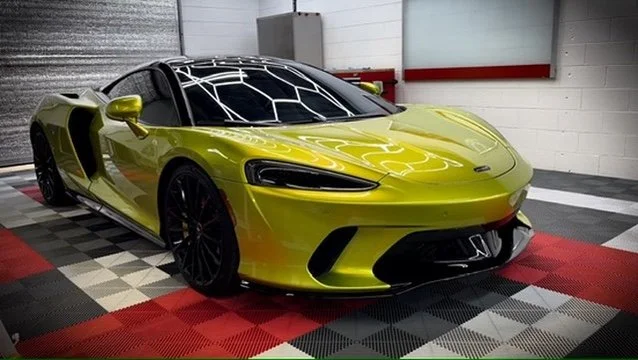 McLaren GT ceramic coated at OCD Tinting & Wraps, Fort Walton Beach