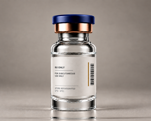 Injection packaging illustration