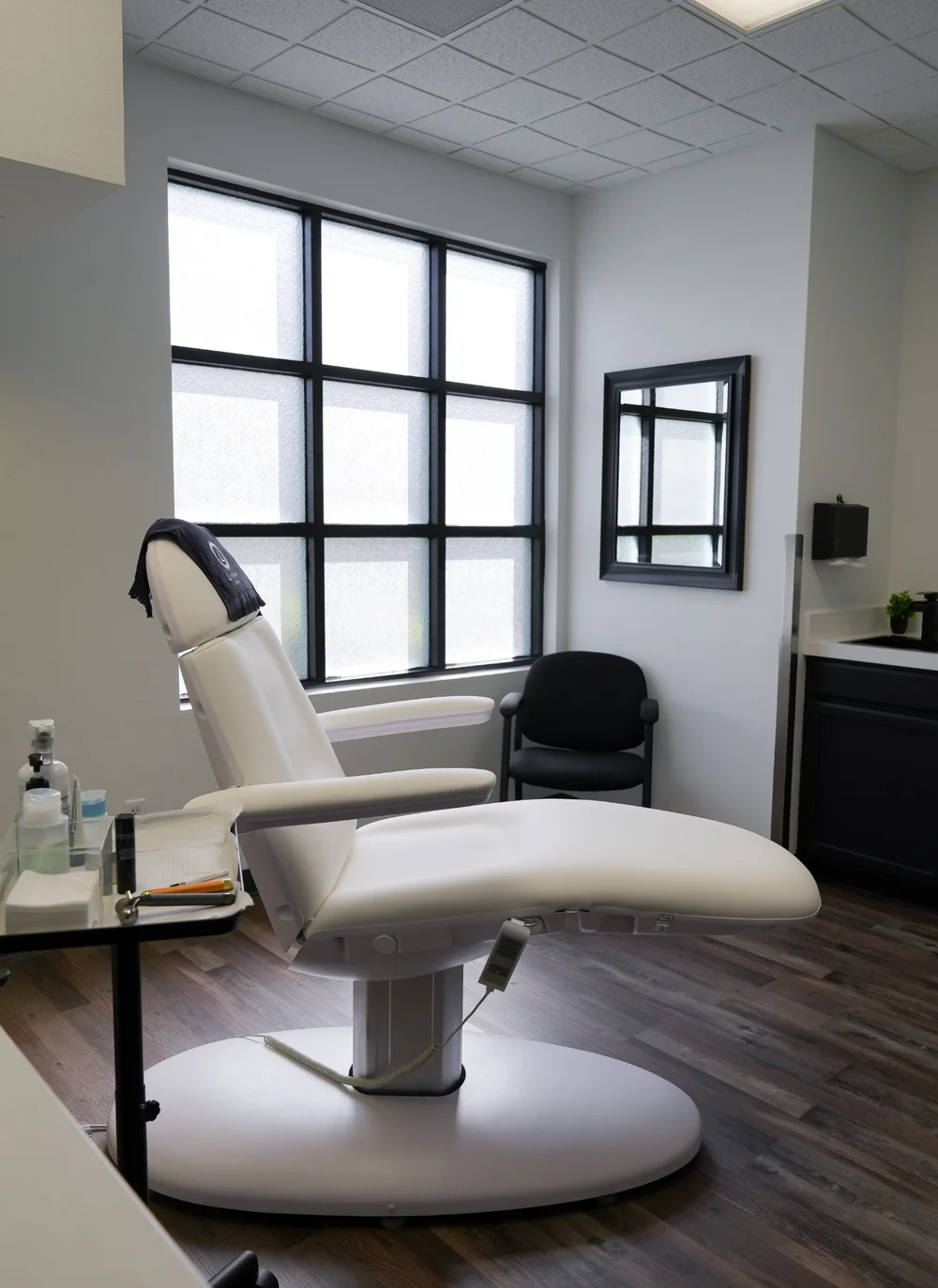 A bright Luminae treatment room