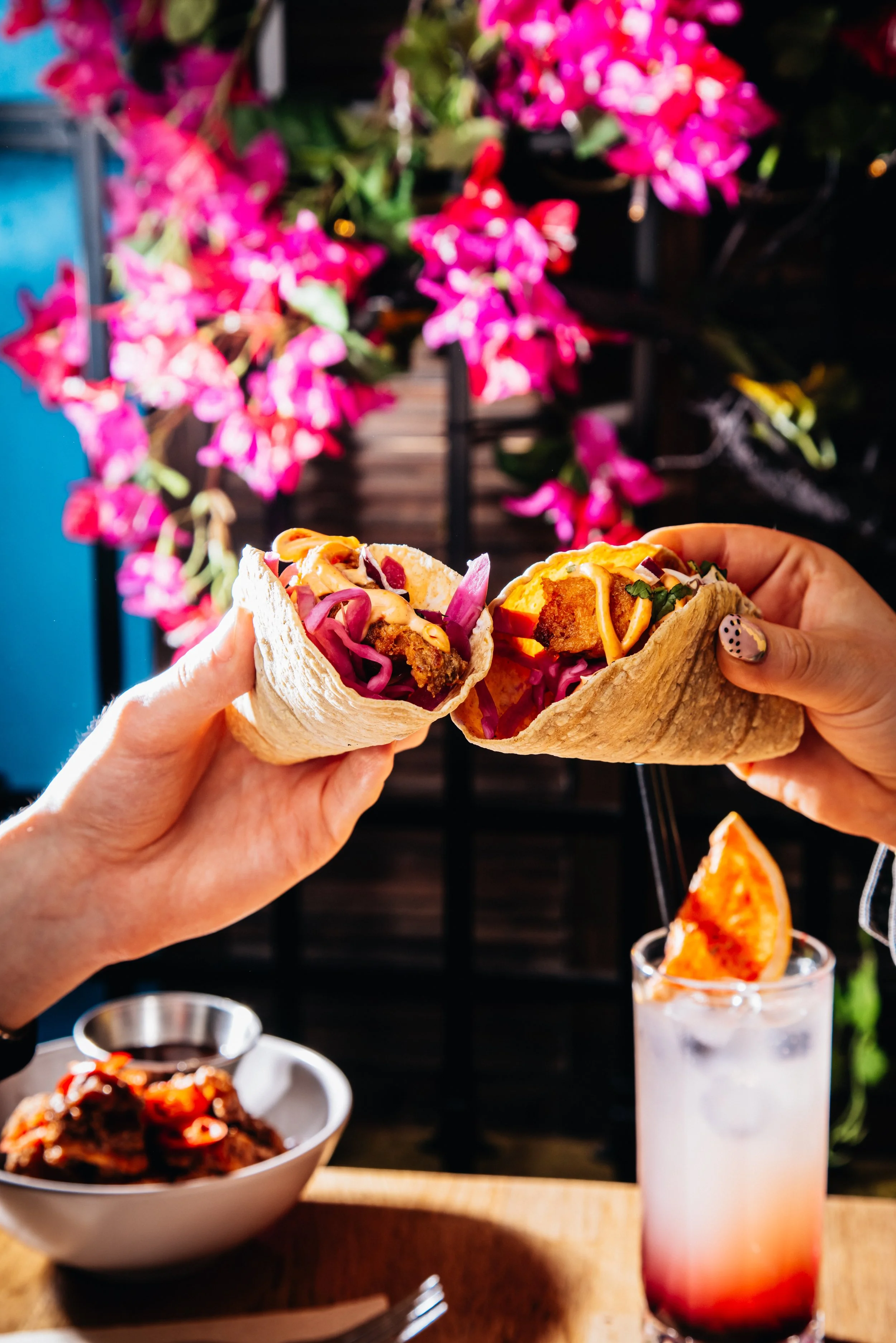 Tacos and cocktails at Poko Loko
