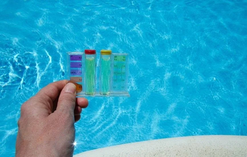 Pool water test kit