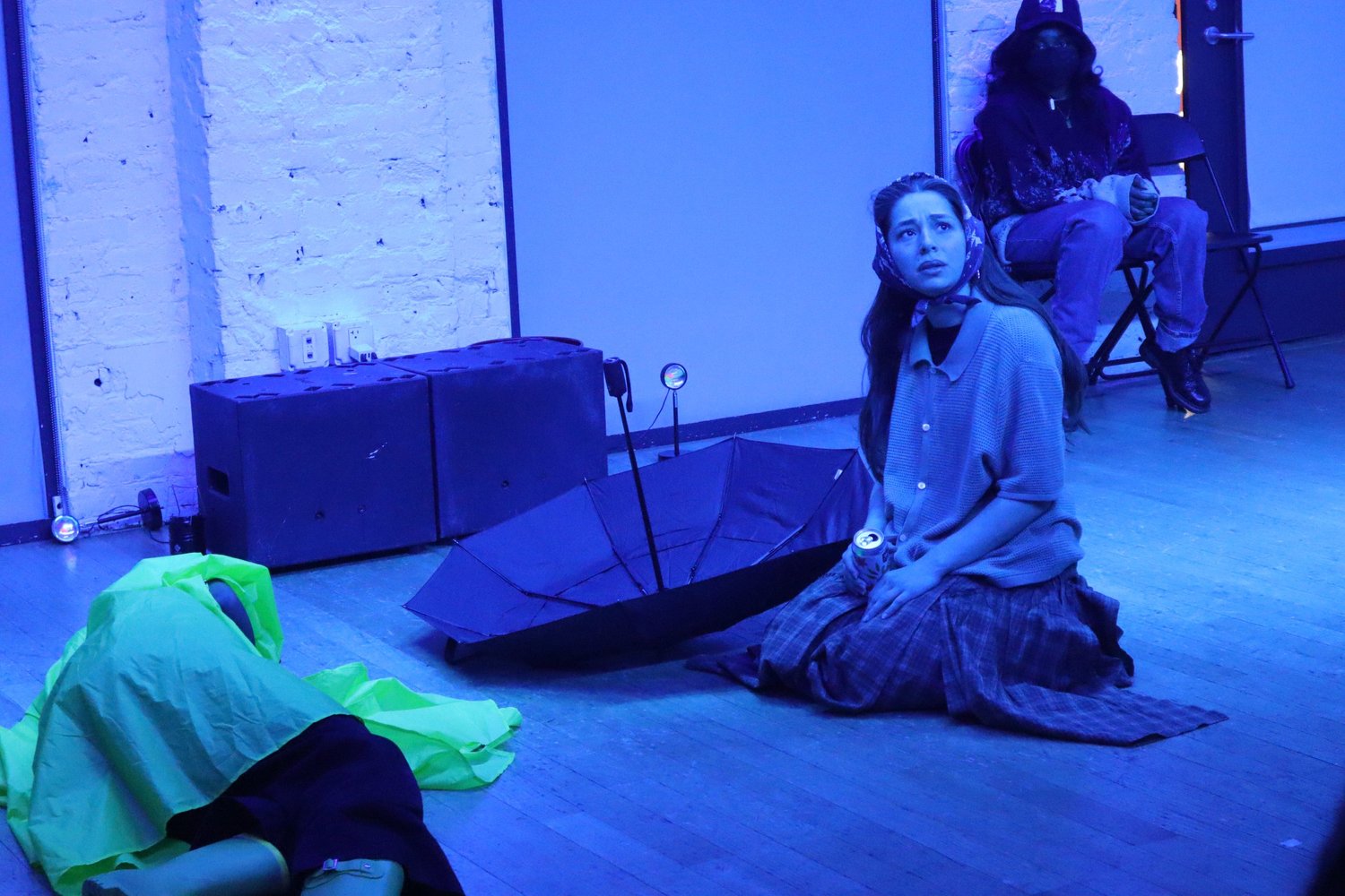 Kayla Sofía in Imposter at The Flea Theatre