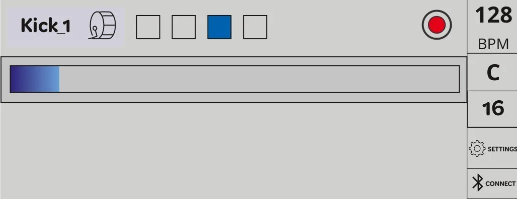 Beat addition screen