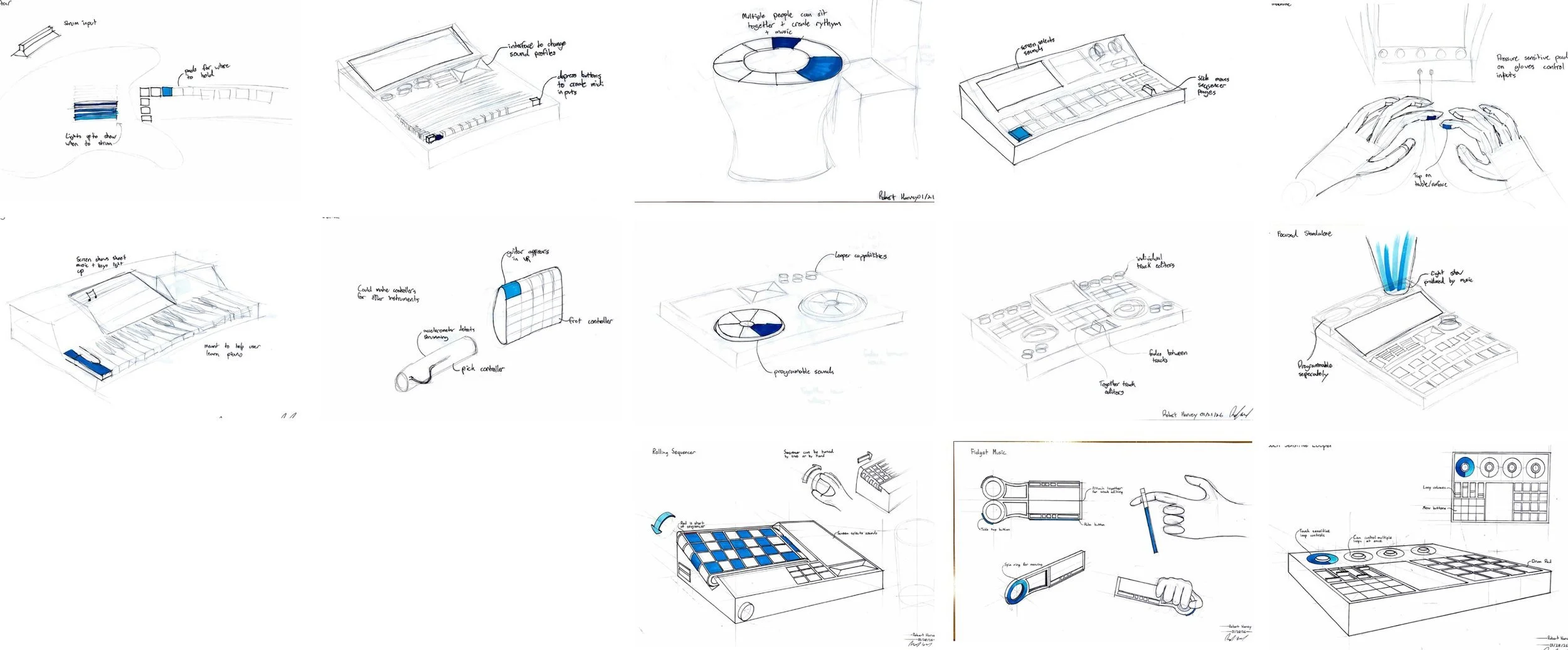 CONCEPTING ROUND 2 WIDE ARRAY OF IDEAS