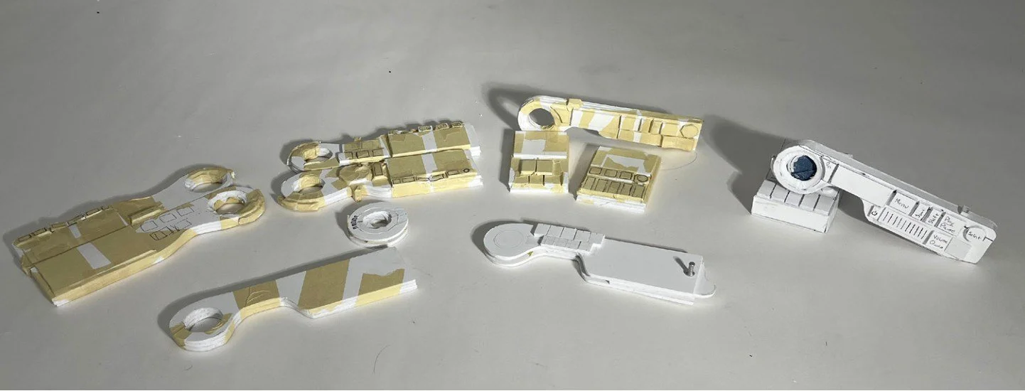 All physical prototypes done before leaving for Japan.