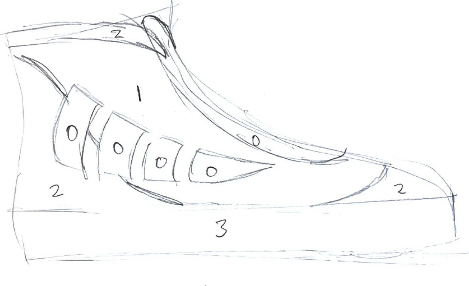 Shoe layers