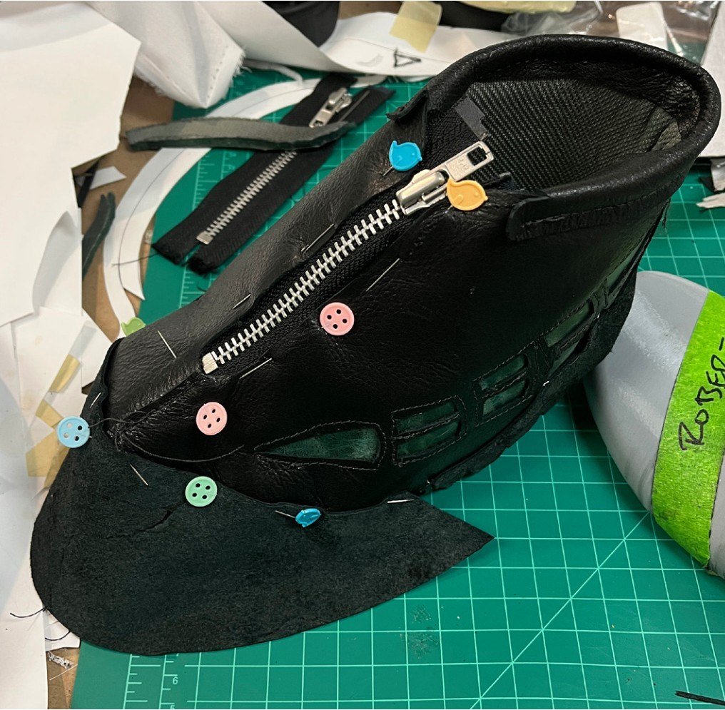 Toe Box + Zipper