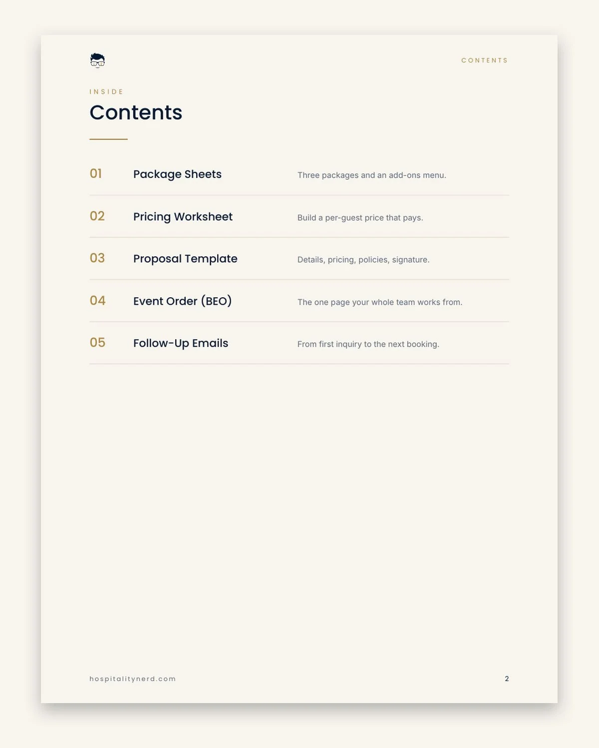 Event Sales Kit preview 2