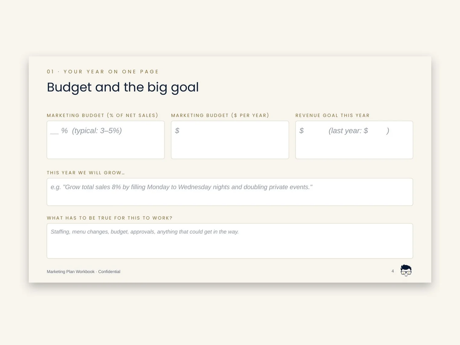 Restaurant Marketing Plan Template preview 6