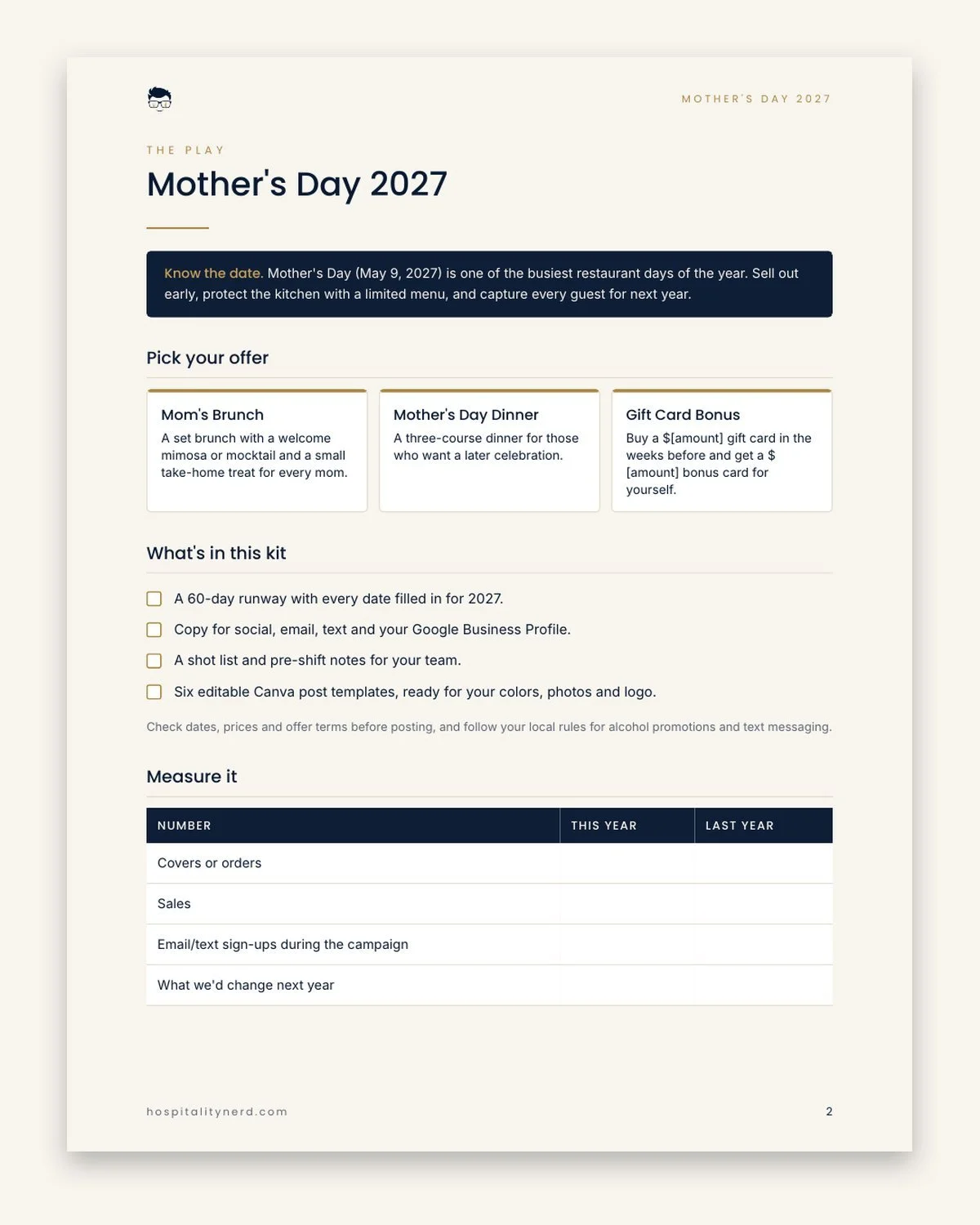 Mother's Day 2027 preview 2
