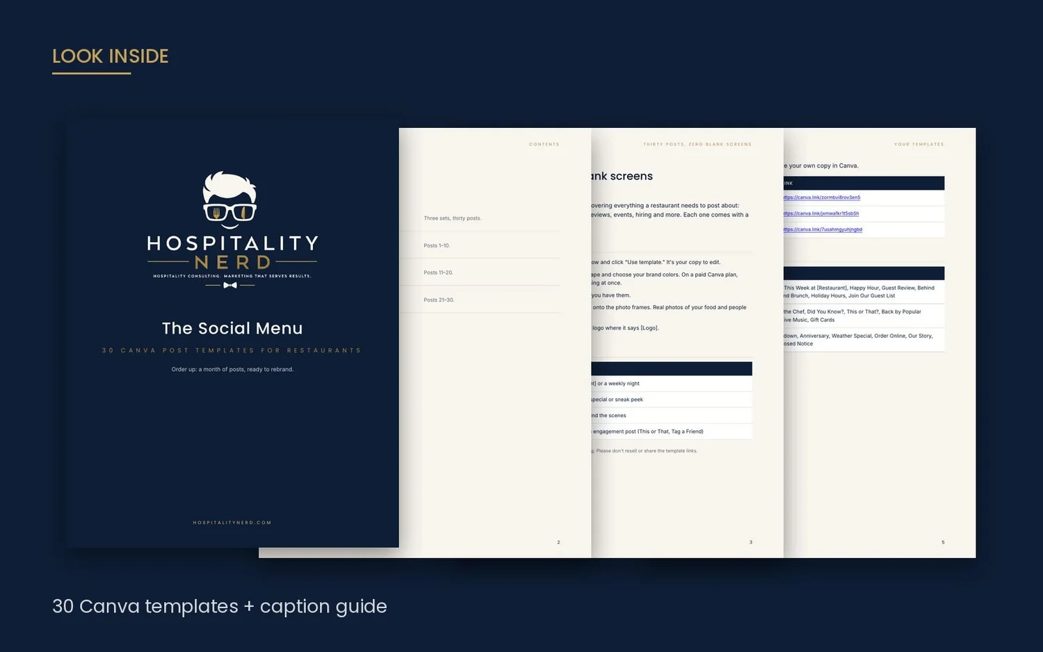 The Social Menu preview 1