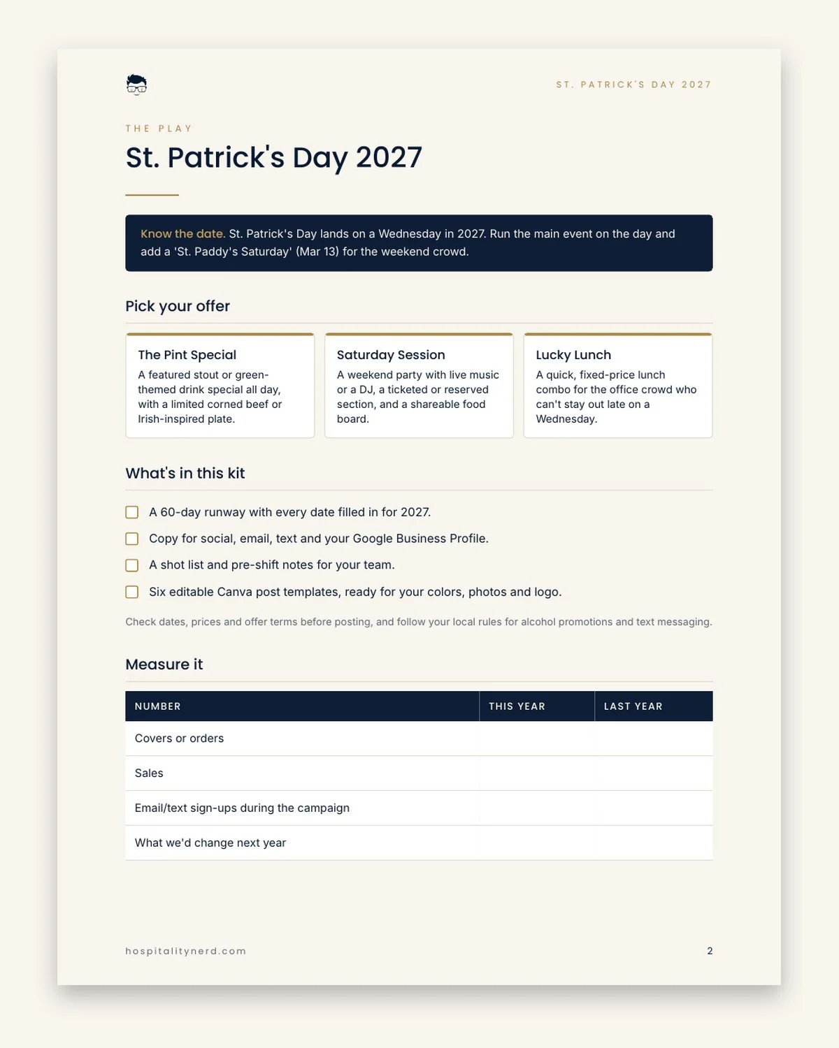 St. Patrick's Day 2027 preview 2