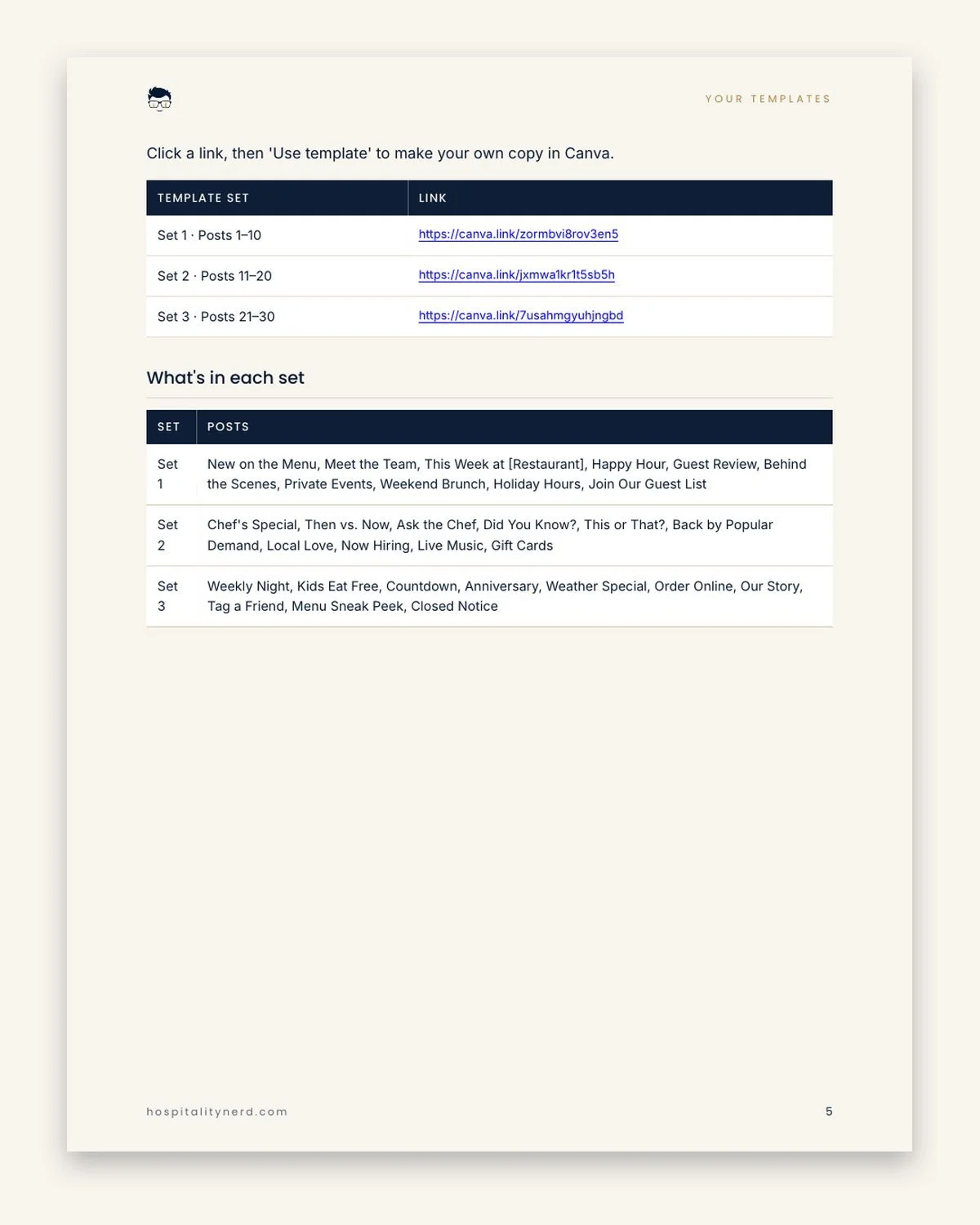 The Social Menu preview 4