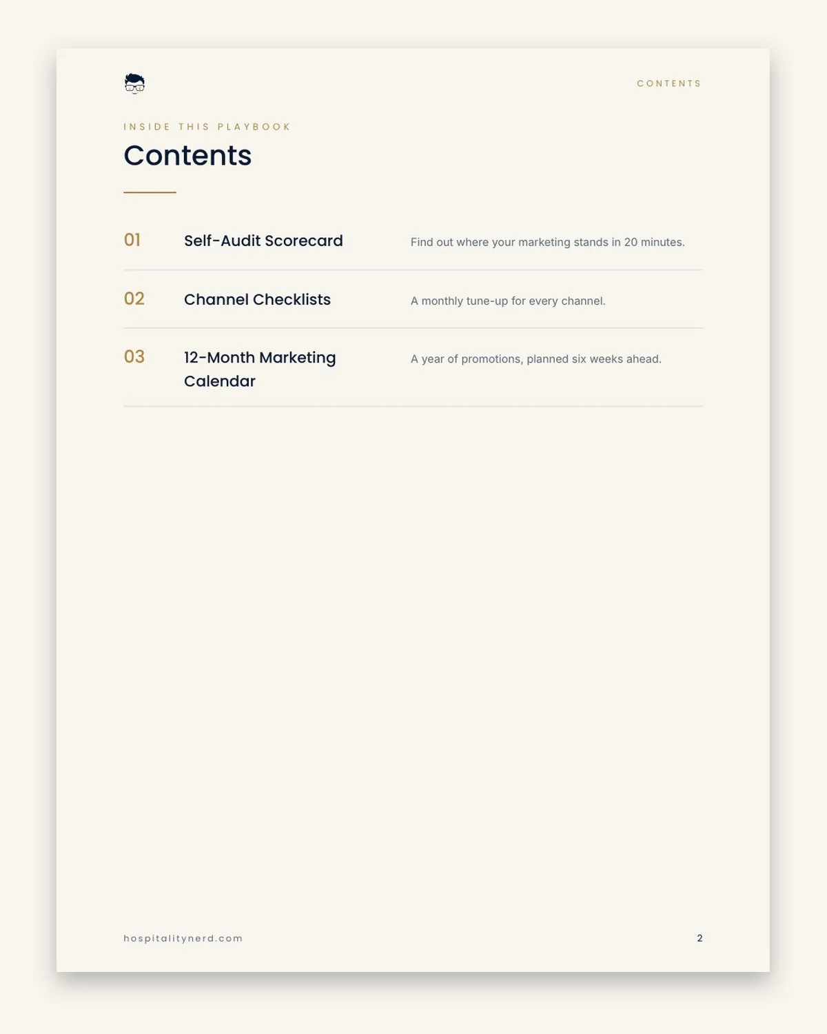 The Restaurant Marketing Playbook: Starter preview 2