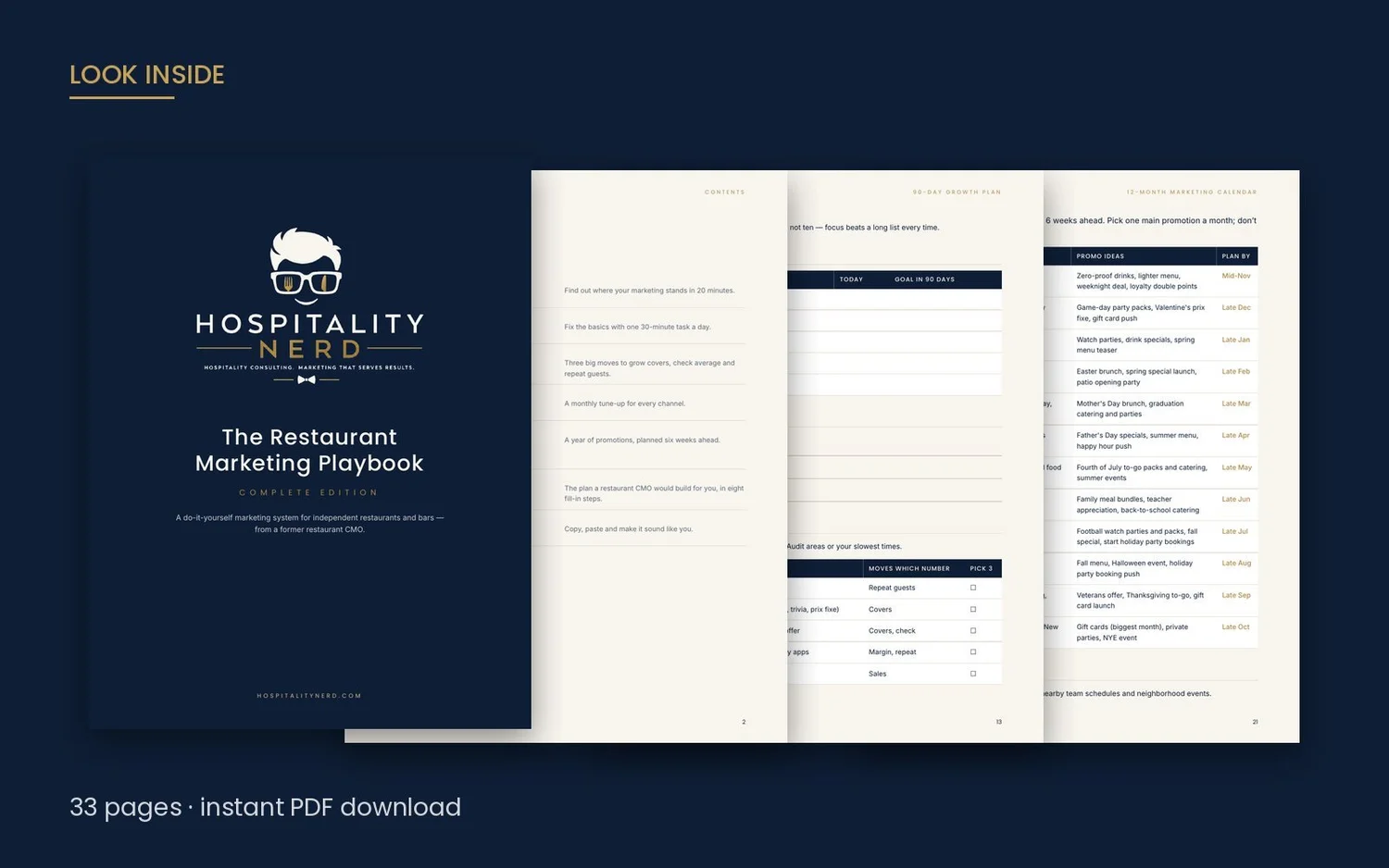The Restaurant Marketing Playbook: Complete preview 1