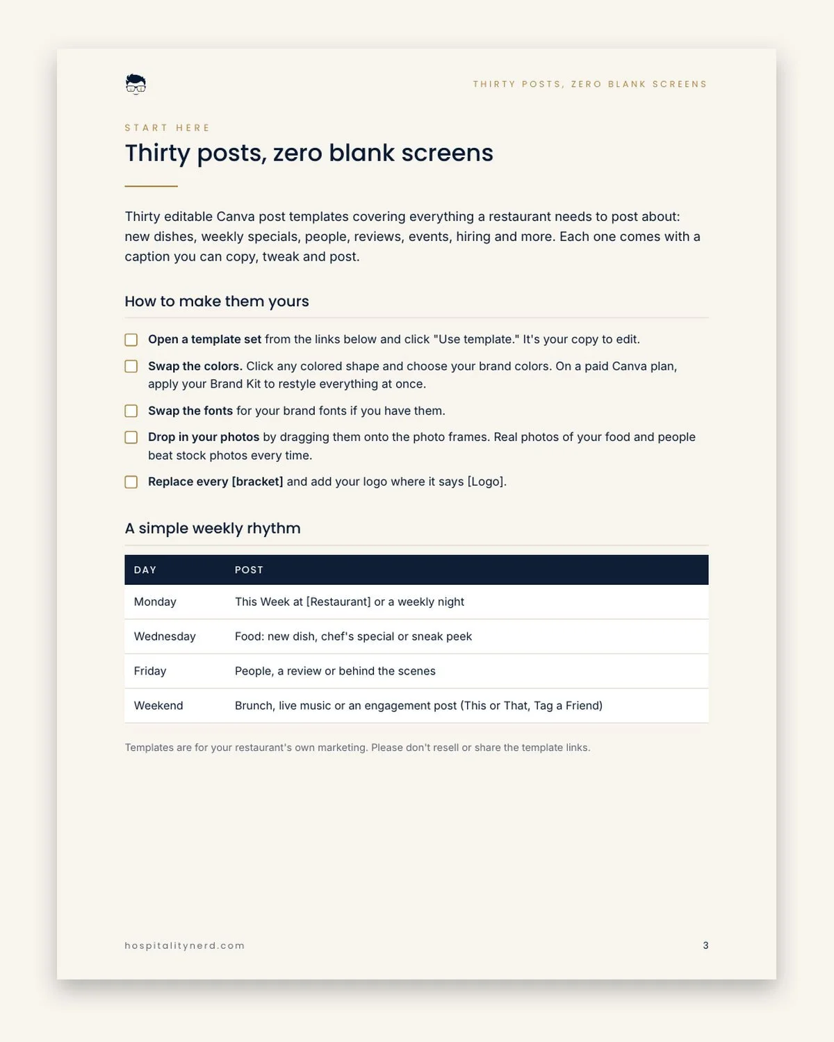 The Social Menu preview 3