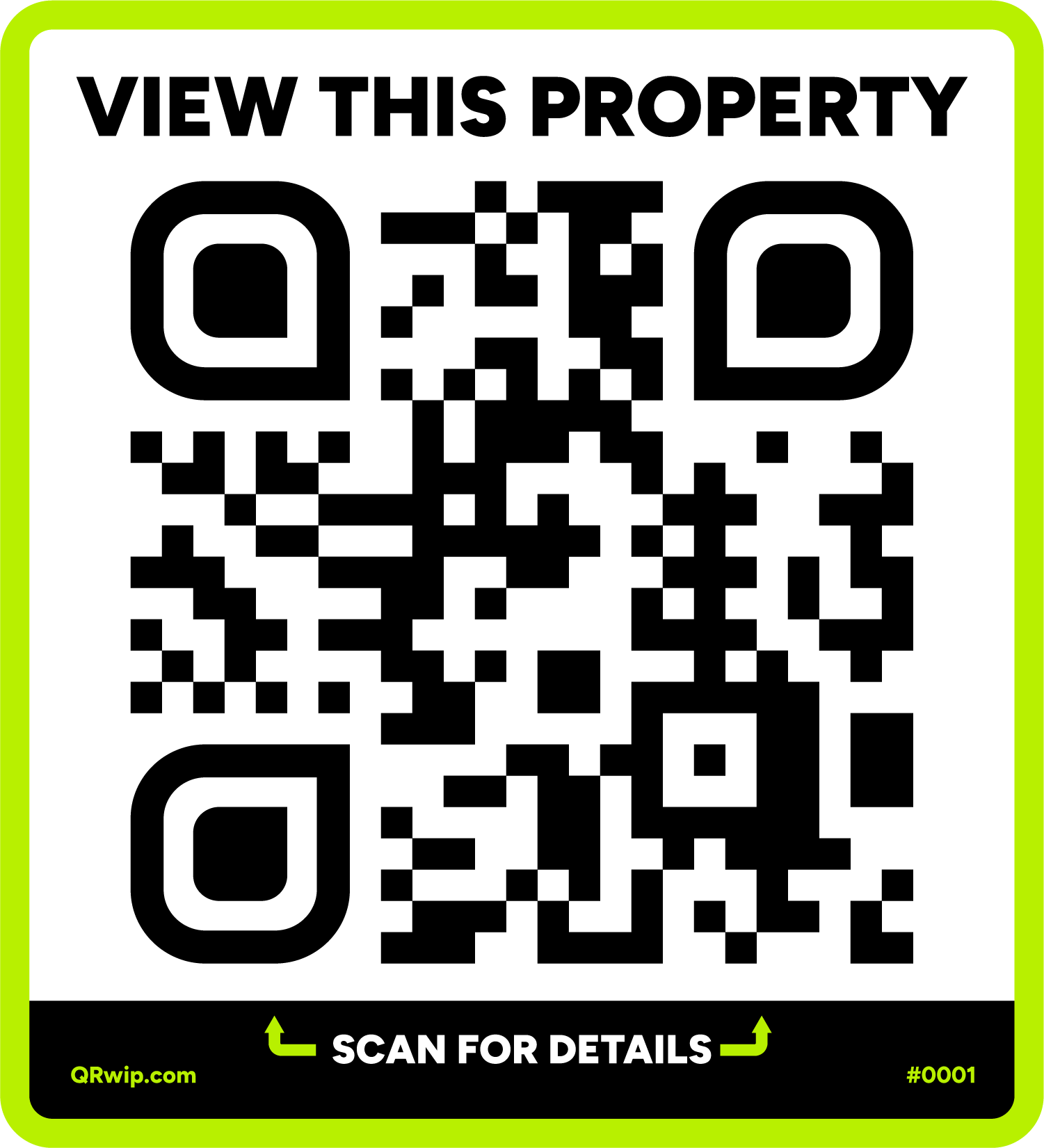 QRwip QR code sign