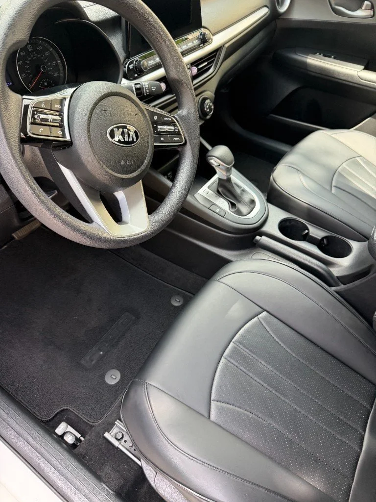 Detailed vehicle interior