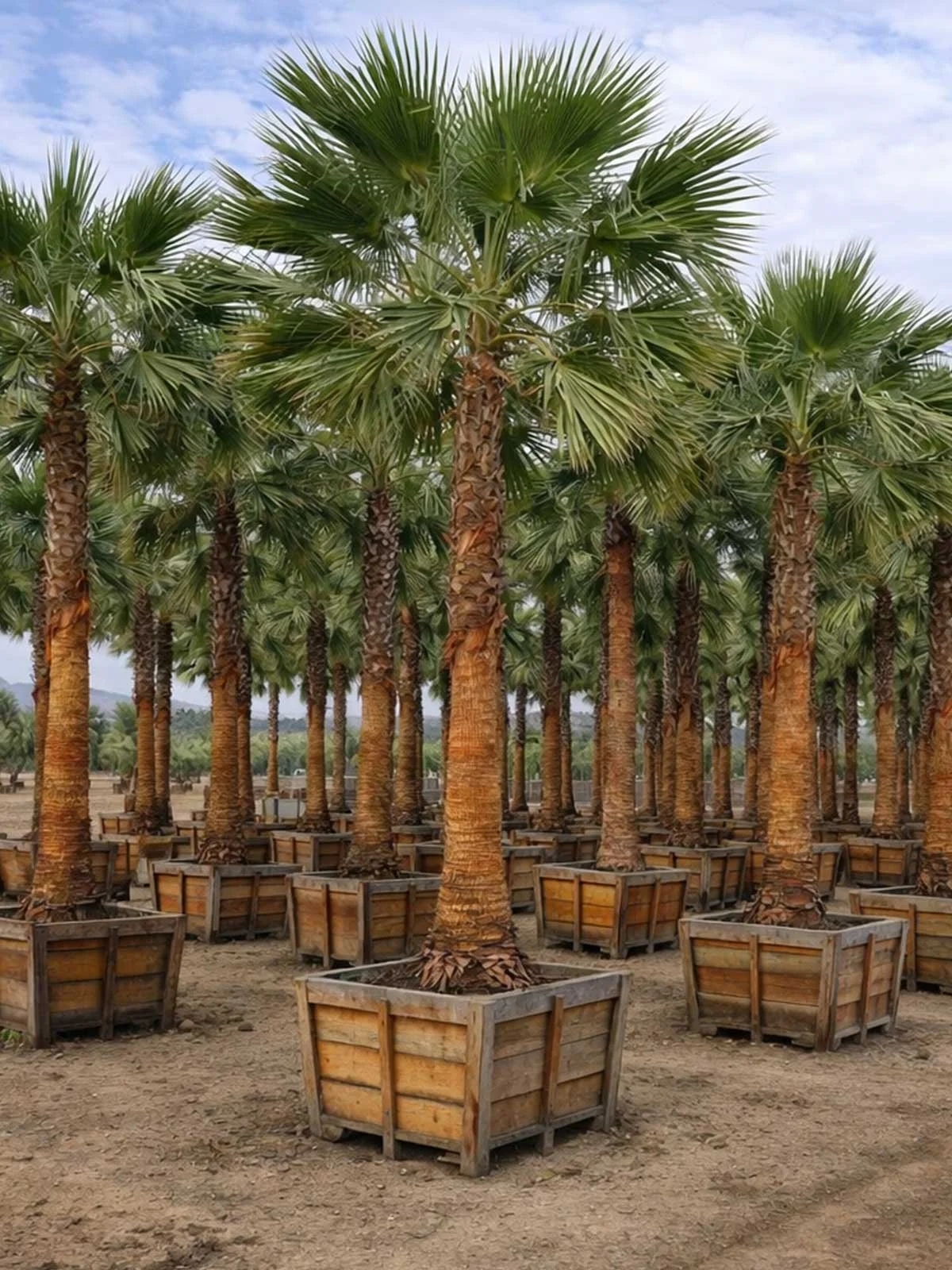 Washingtonia Fan Palms