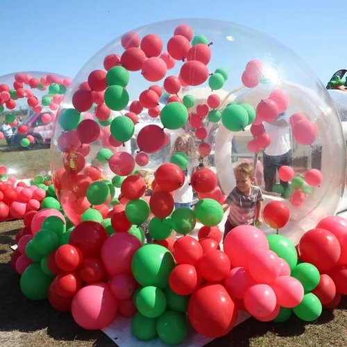 Balloon bubble house