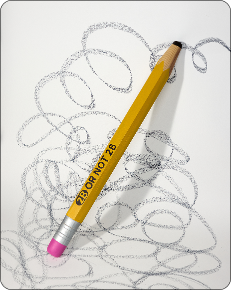Handmade No. 2 Pencil sculpture
