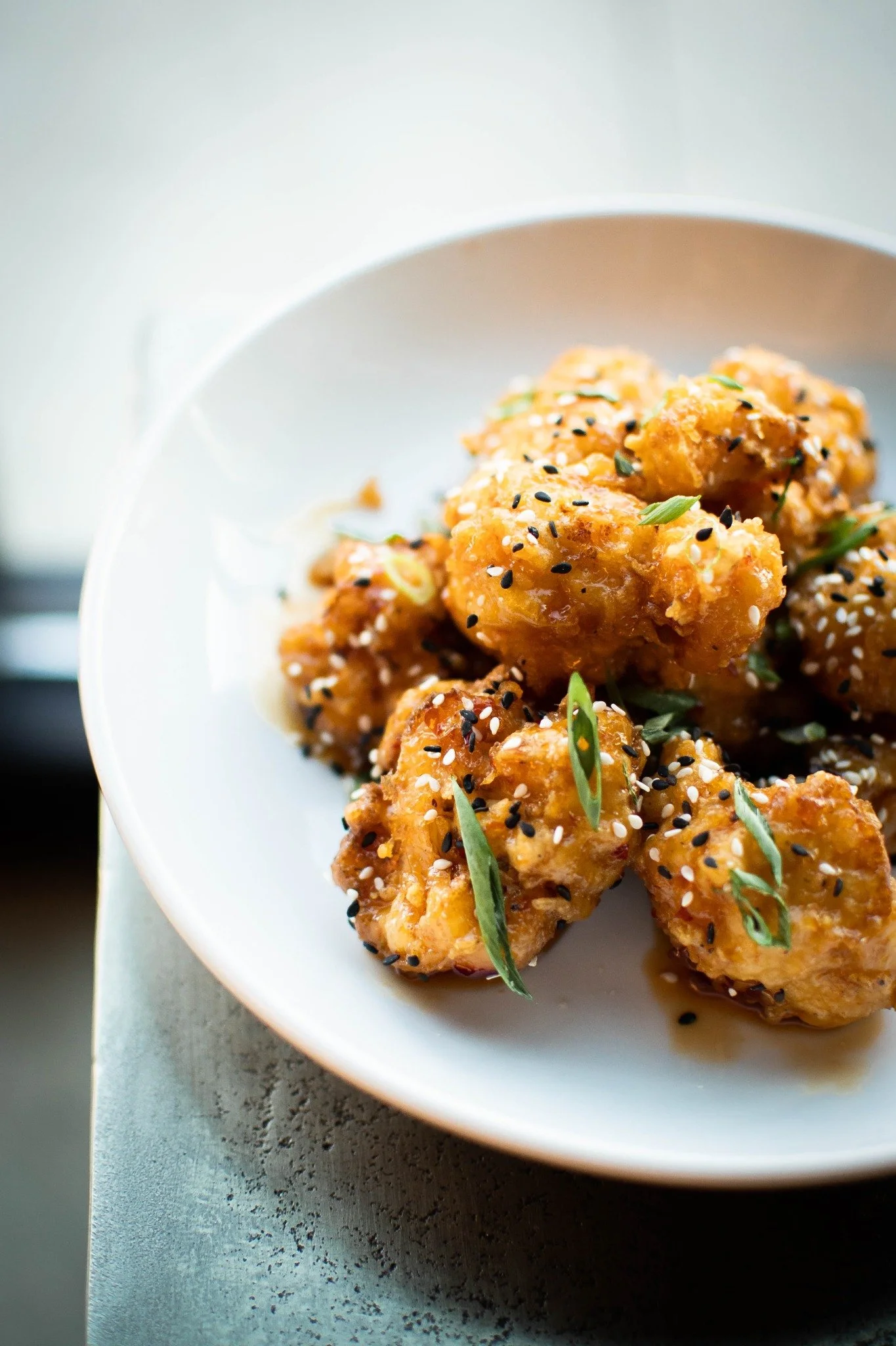 General Tso cauliflower at South of Beale