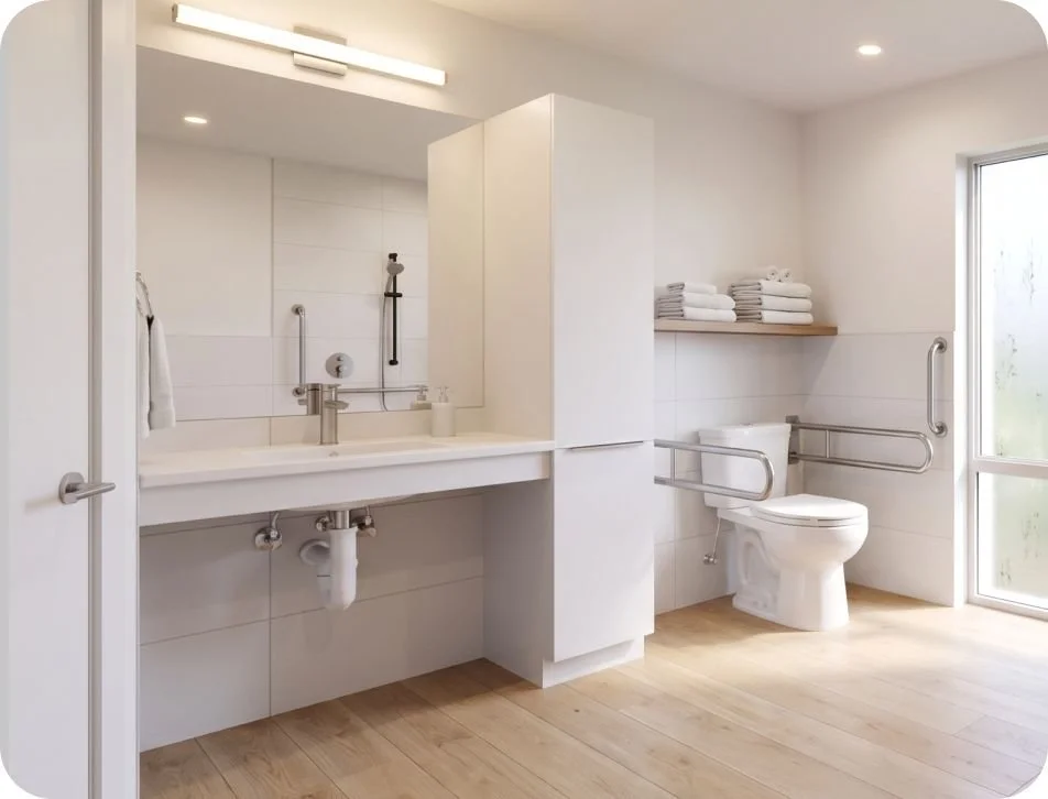 Accessible bathroom