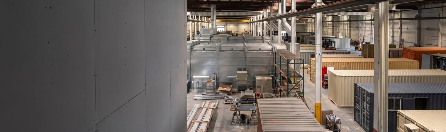 Inside the Bay Modular factory